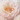 Rose gold cat-shaped ring with small diamonds on a pink flower background