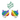 Rainbow-colored earrings with 'Small Business Owner' text on a white background
