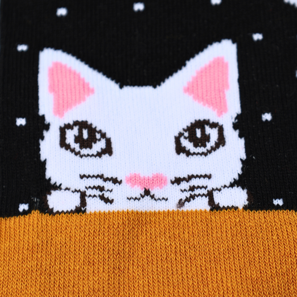White Cat Socks