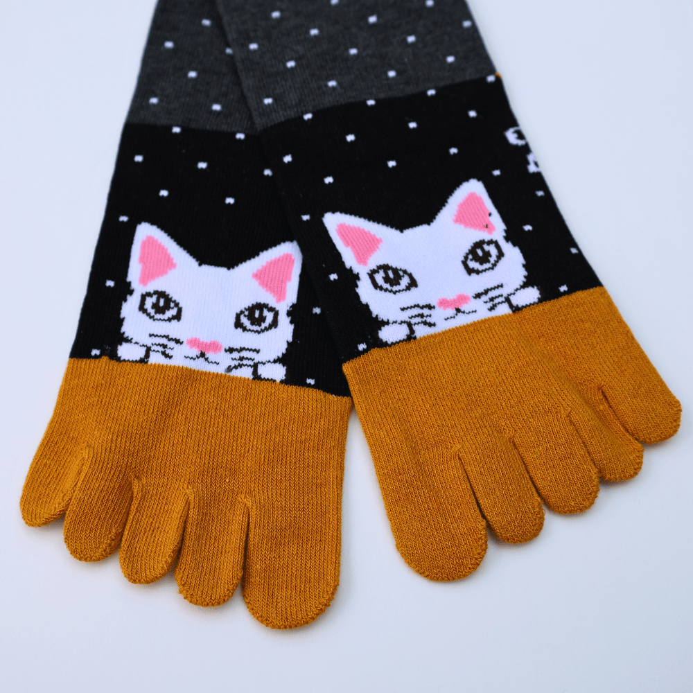 White Cat Socks