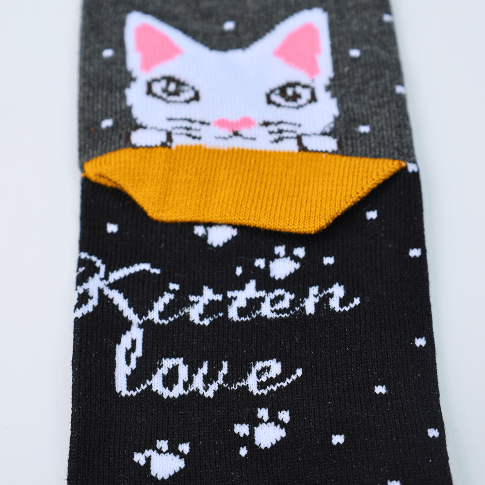 White Cat Socks