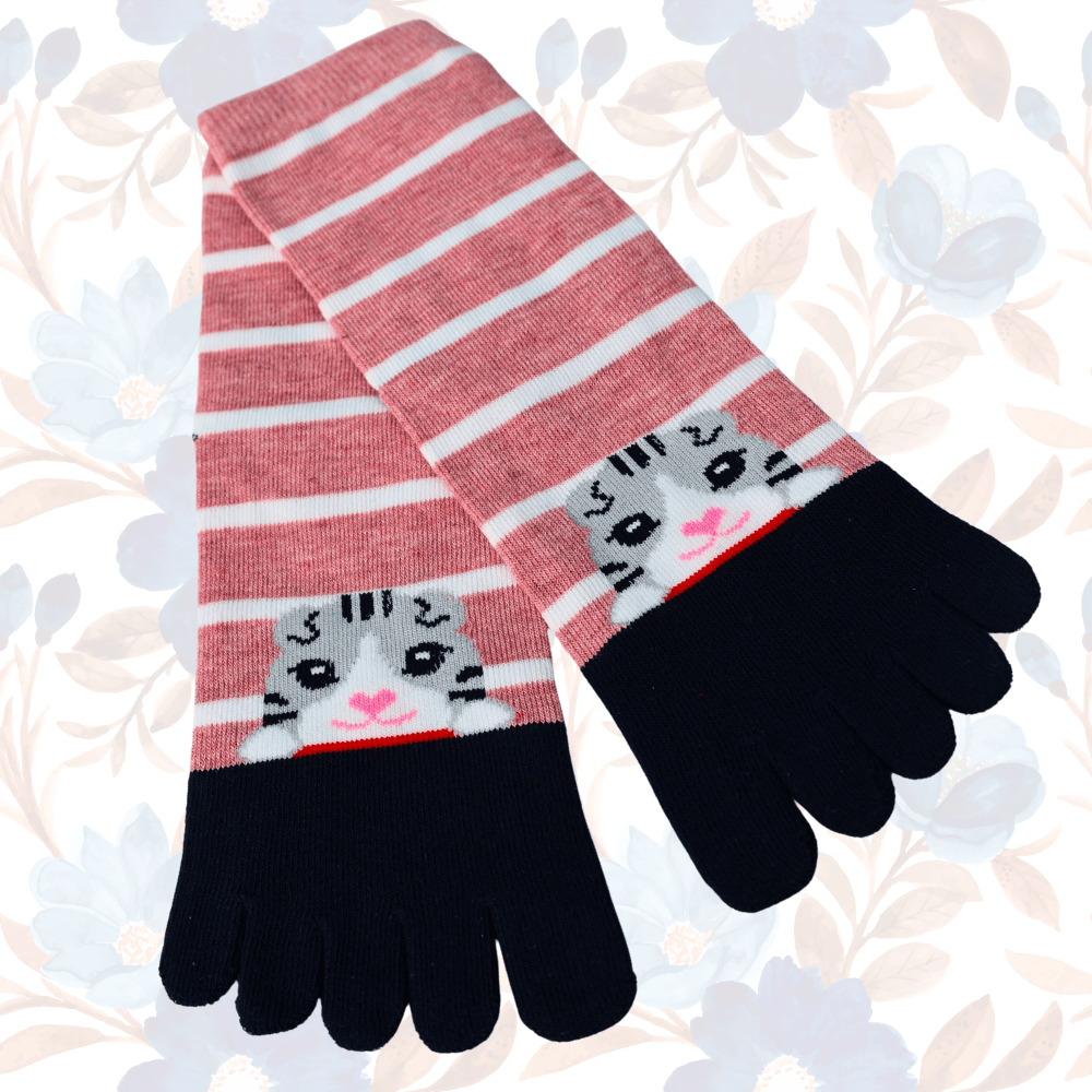 Gray Cat Socks