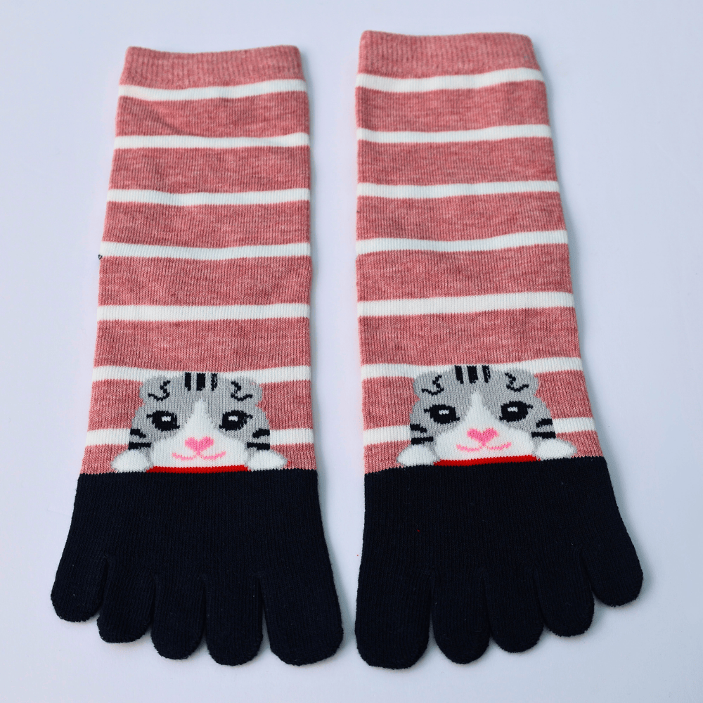 Gray Cat Socks