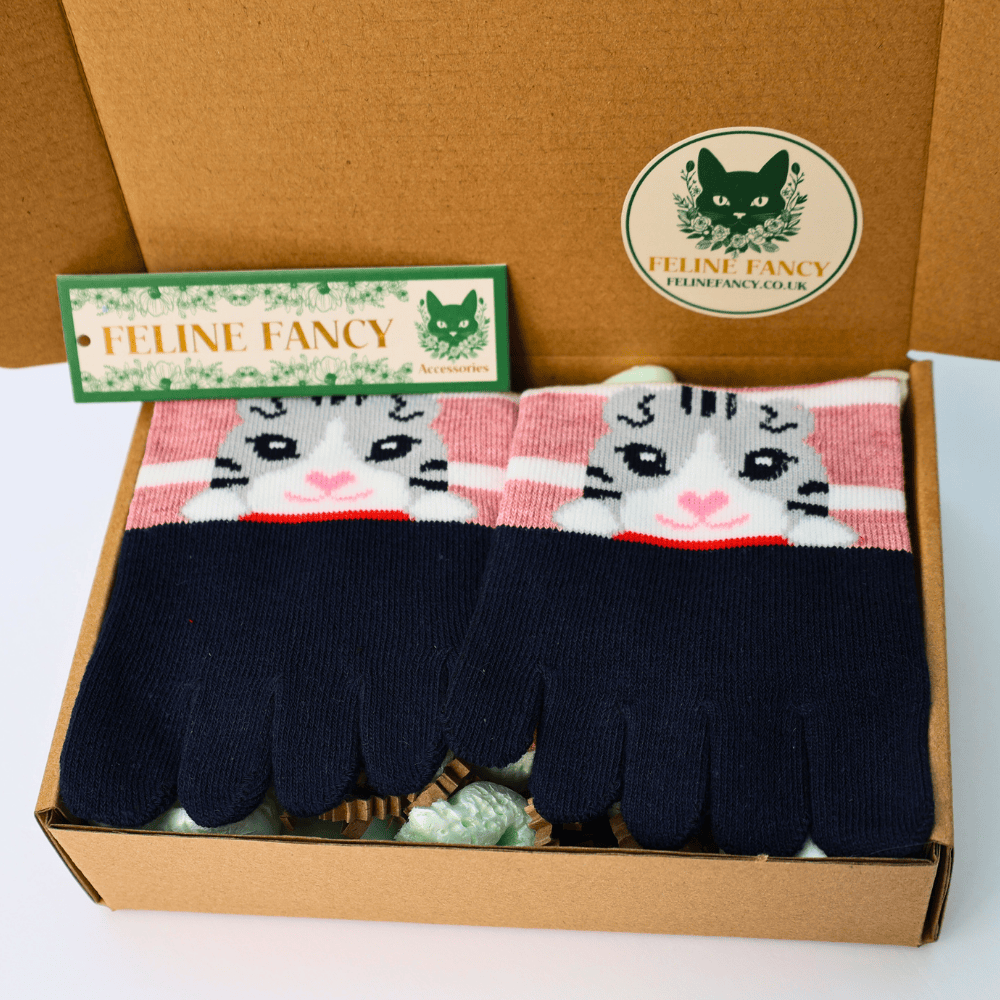 Gray Cat Socks