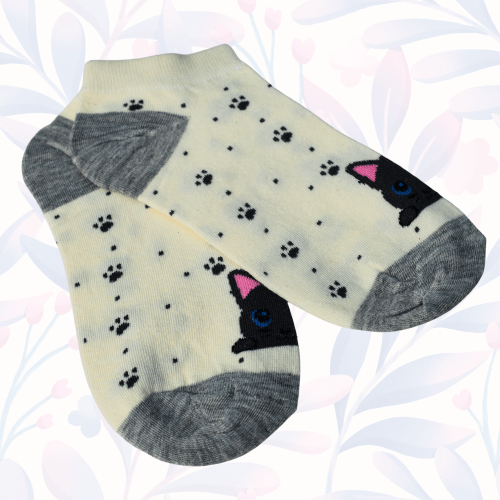 Pawprint Ankle Socks