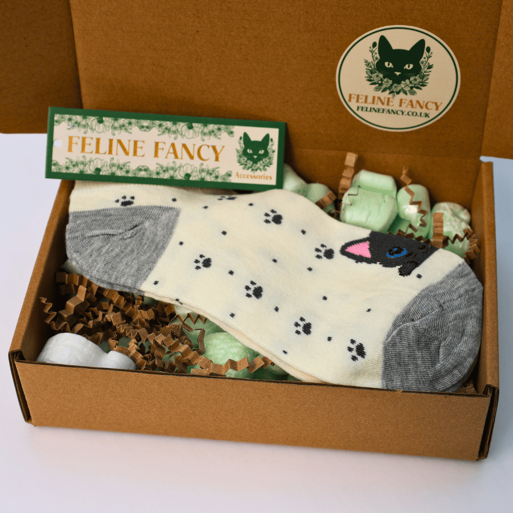 Pawprint Ankle Socks