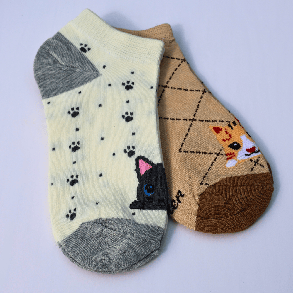 Kitten Ankle Sock Set