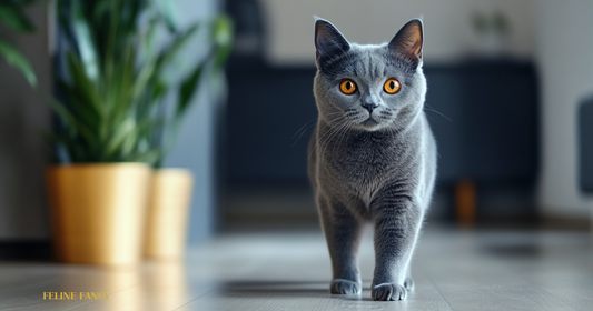 Adult male -  Chartreux cat