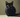 A Black Bombay Cat laying on bed.