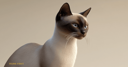 Tonkinese Cat with Feline Fancy Logo