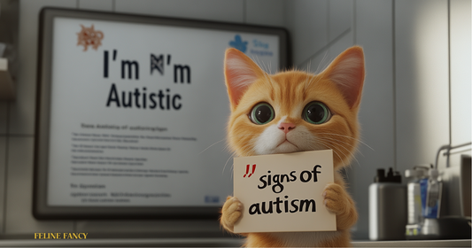 Cats with Autism with Feline Fancy Logo.