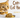 White background with a ginger cat looking at a spoonful of honey, clean minimalist style, centered bold text "Can Cats Eat Honey?