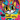 Picture a dynamic pop art illustration featuring a quirky, wide-eyed cat amidst bold, graphic elements like confetti, oversized bows, and festive patterns.