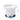 Ceramic product with blue patterns and measurements on a white background
