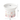 Ceramic bowl with cat illustrations and measurements on a white background