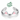 Silver cat-shaped ring with pink inner ears on a white background, featuring 'Small Business Owner' text.