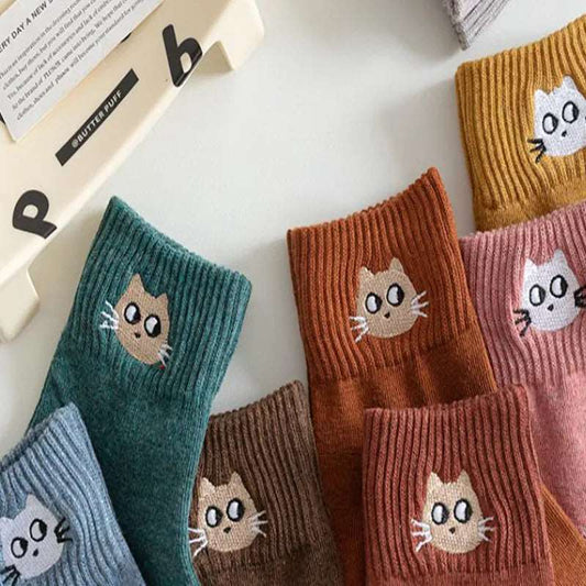 Funny Cat Socks