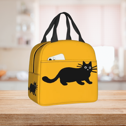 Black Cat Lunch Bag