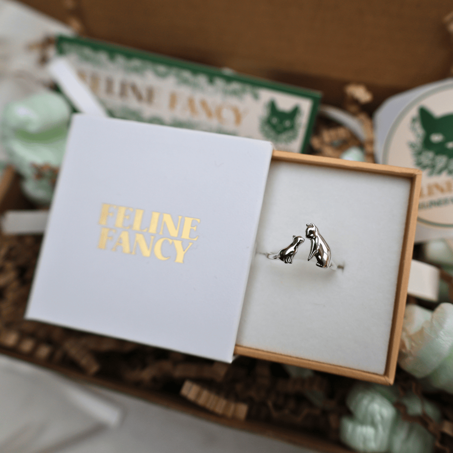 Mama Love Cat Ring