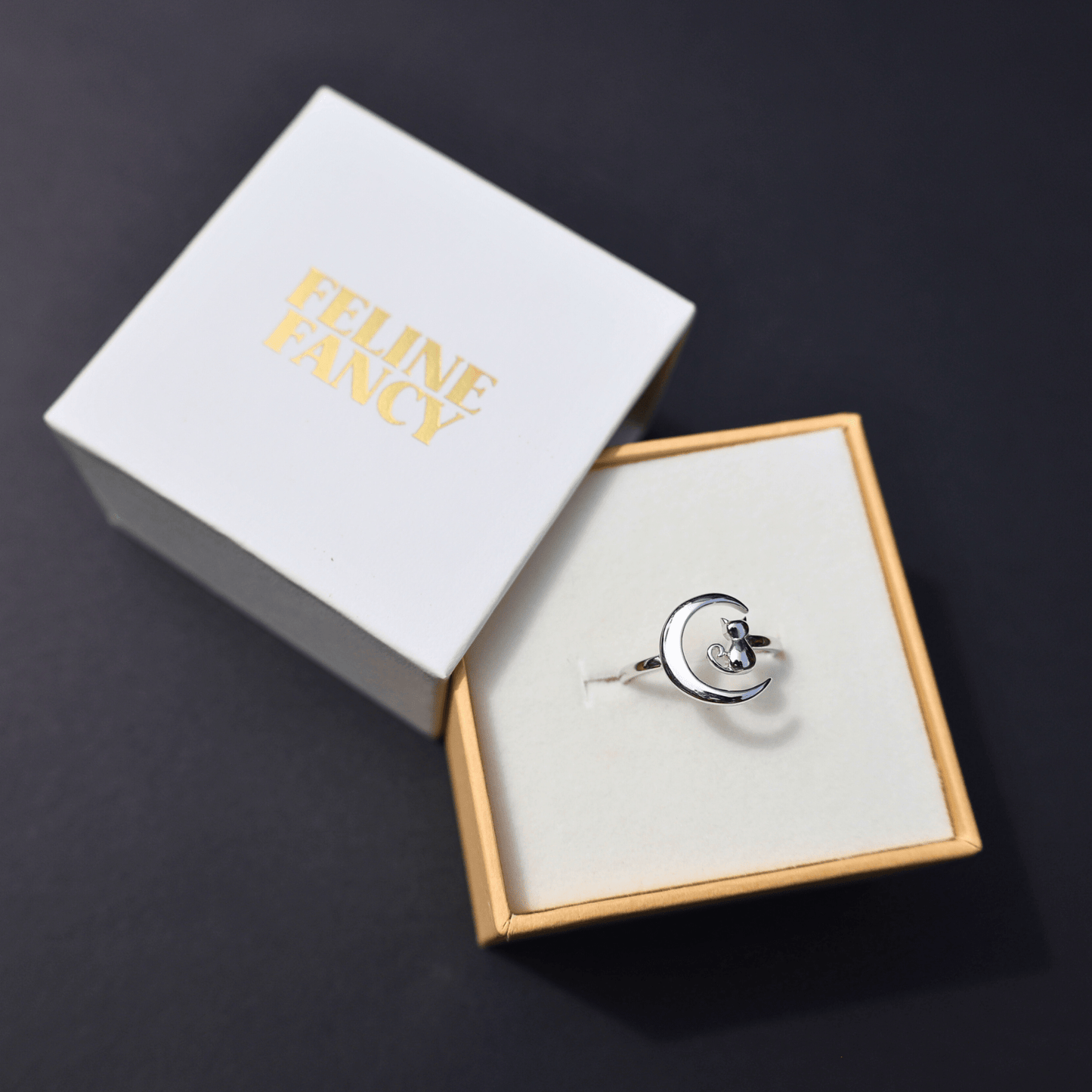 Luna Cat Ring