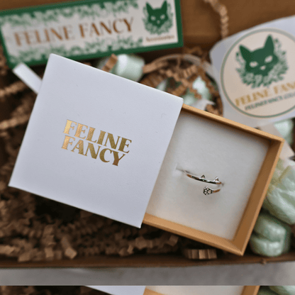 Pawfect Cat Ring