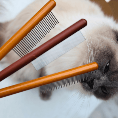 Wooden Cat Comb