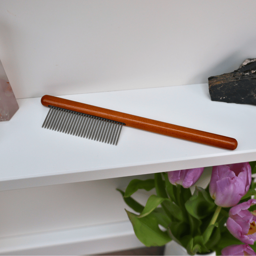 Wooden Cat Comb