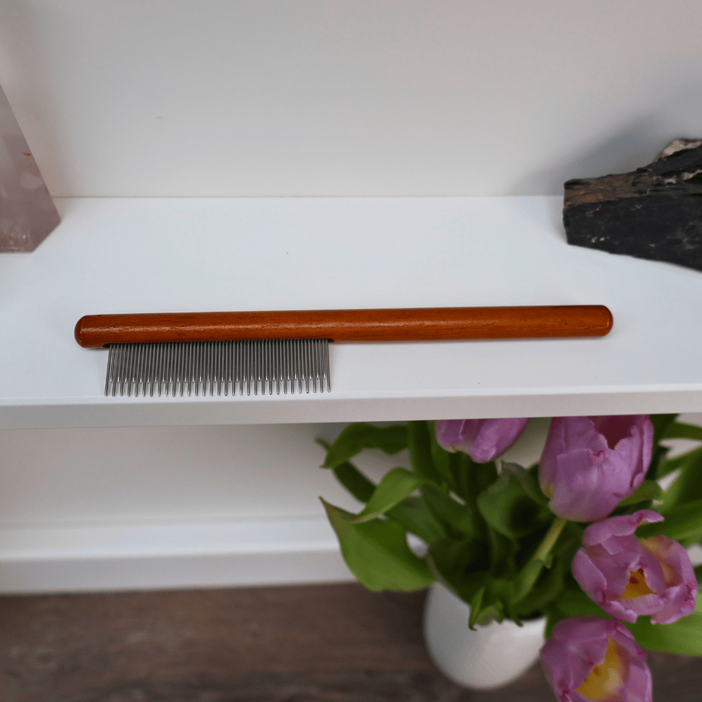 Wooden Cat Comb