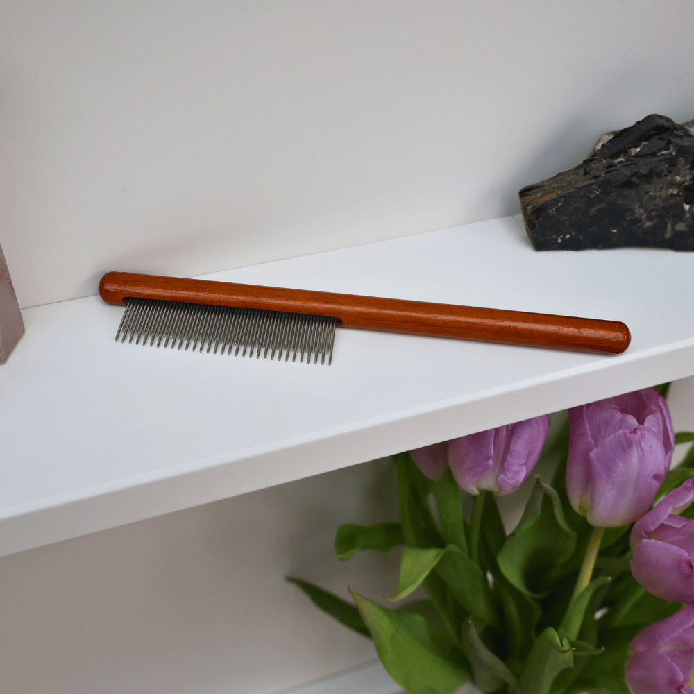 Wooden Cat Comb