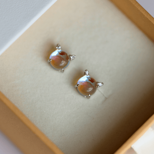 Cats Eye Cat Earrings