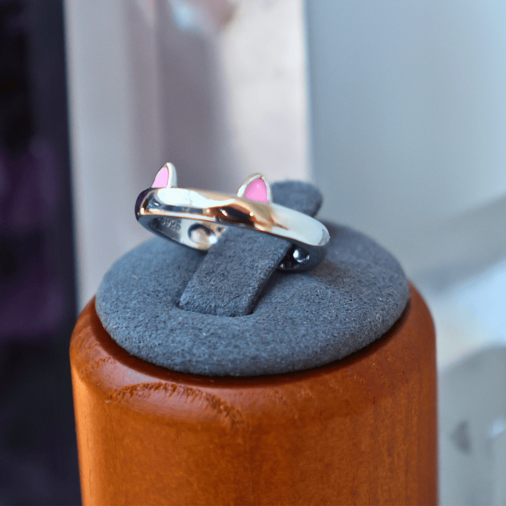 Kitty Ears Cat Ring