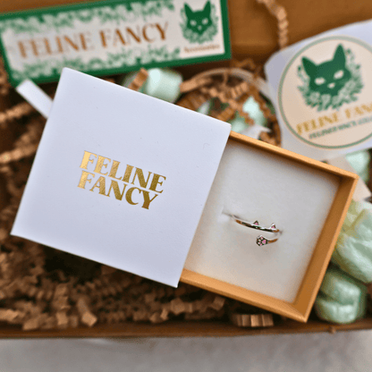 Pawfect Cat Ring