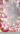 Elegant background design with soft rose petals and glowing fairy lights around the edges
