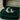 Silver ring with cat and moon design on a green cushioned box with 'Feline Fancy' branding.