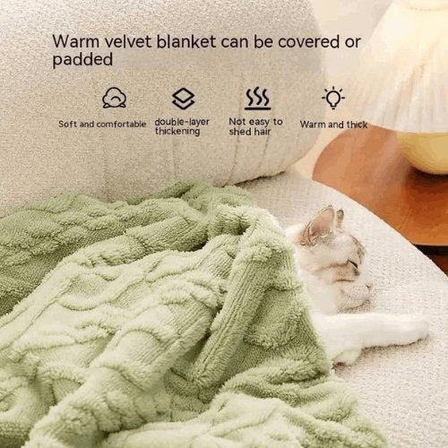 Cat Fleece Blanket