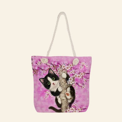 Cat Print Bag