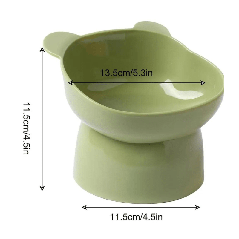 Tilted Cat Food Bowl