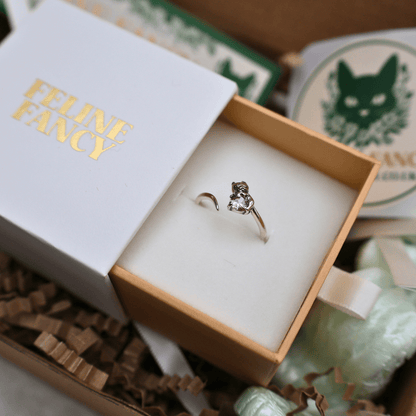 February Cat Ring