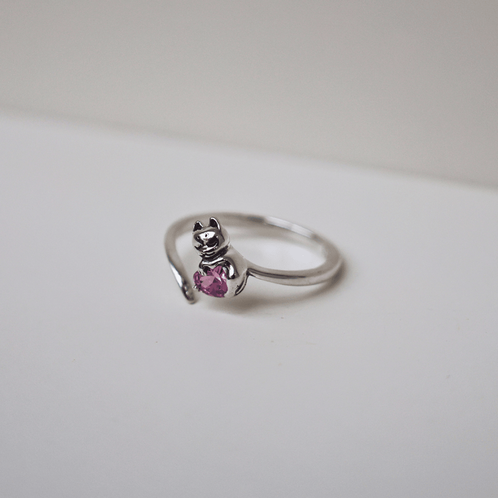 February Cat Ring