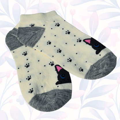 Pawprint Ankle Socks