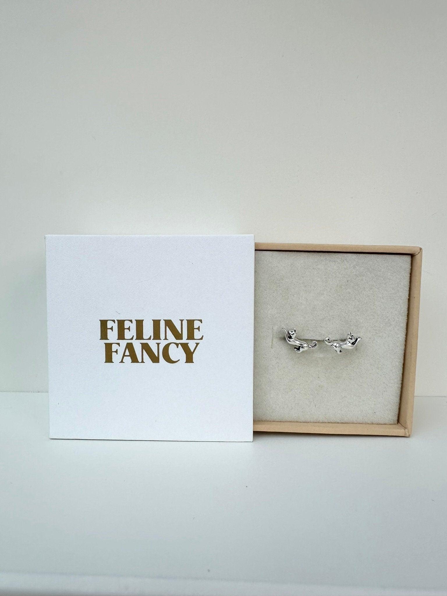 Afetta Cat Earrings - Feline Fancy