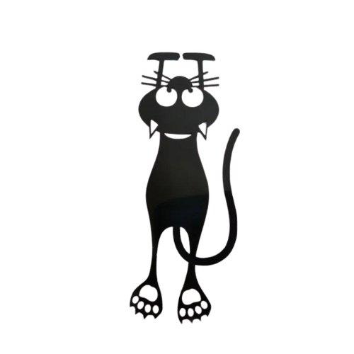 Black Cat Bookmark - Feline Fancy