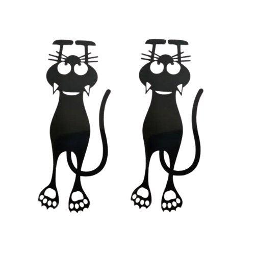 Black Cat Bookmark - Feline Fancy