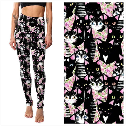 Black Cat Leggings