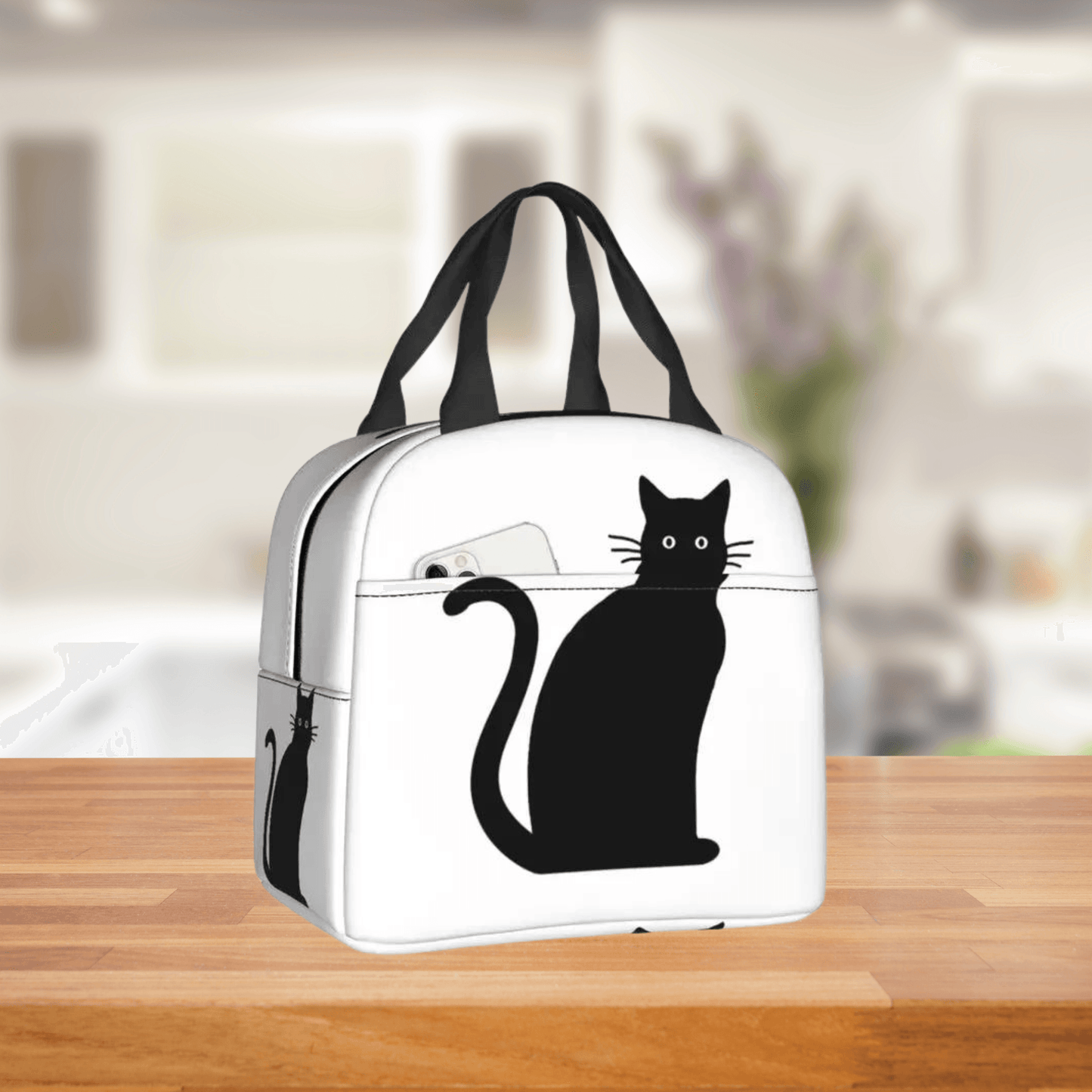 Black Cat Lunch Bag - Feline Fancy