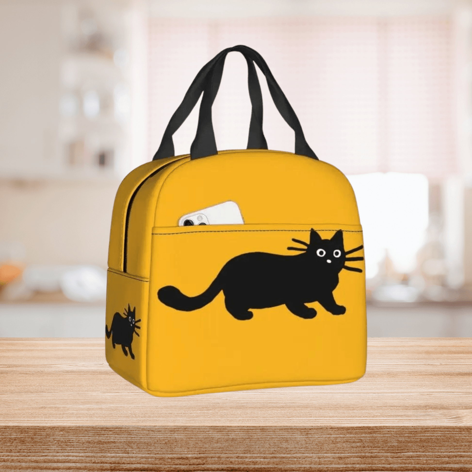 Black Cat Lunch Bag - Feline Fancy