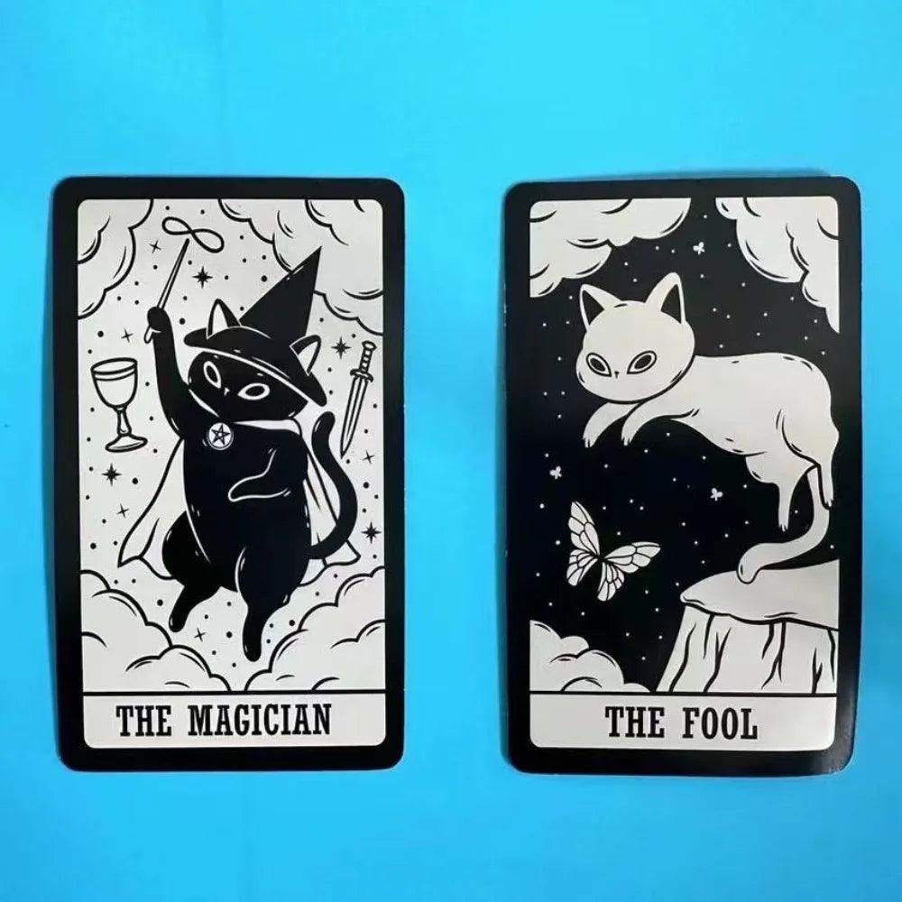 Black Cat Tarot Cards - Feline Fancy