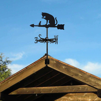 Black Cat Weathervane - Feline Fancy