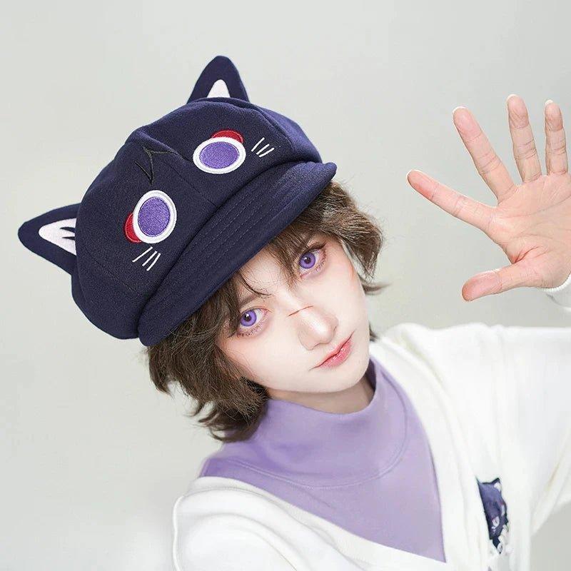 Cat Beret Cap - Feline Fancy