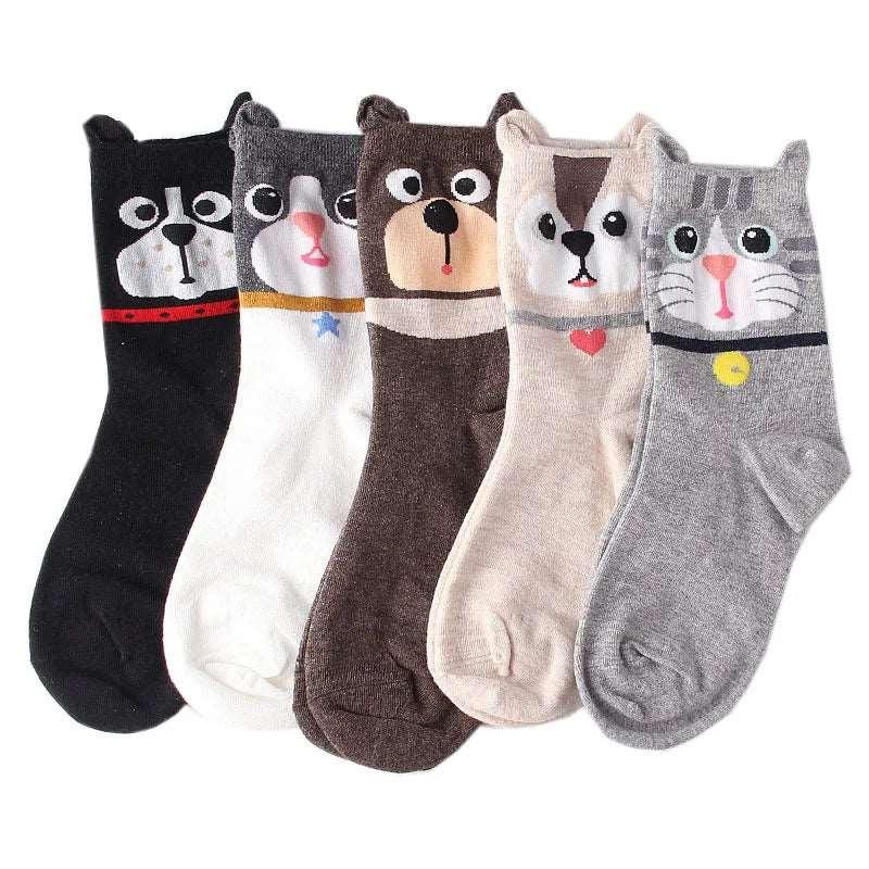 Cat Face Socks